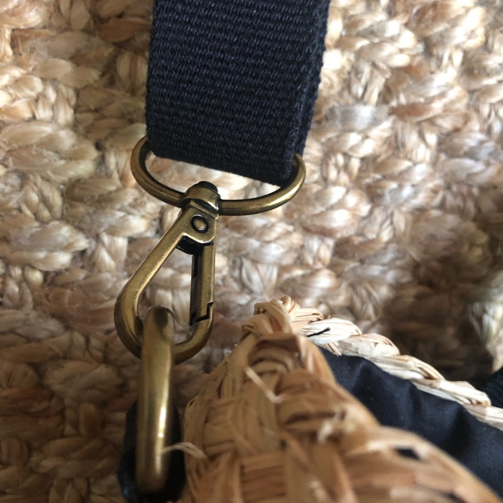 New: J Crew Raffia Straw Mini Tote Bag - Picture 13 of 16